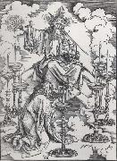 Albrecht Durer The Vision of the Seven Candleticks oil painting artist